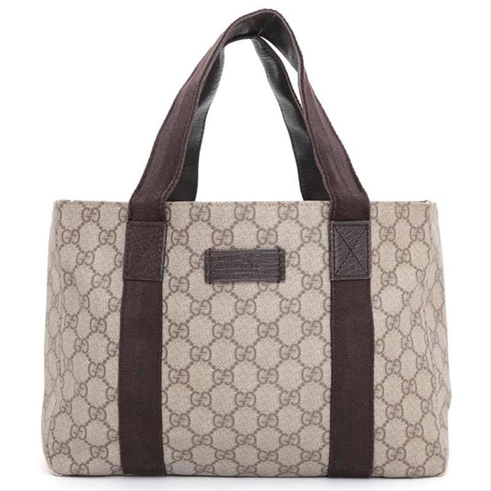 Gucci Gg Monogram Supreme Shopper Tote